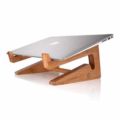 Houten laptopstandaard