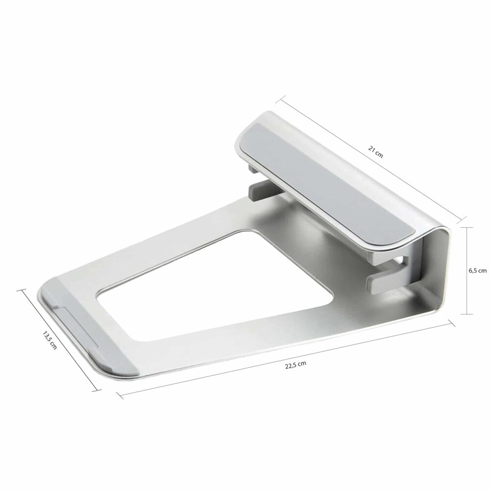 Aluminium laptopstandaard
