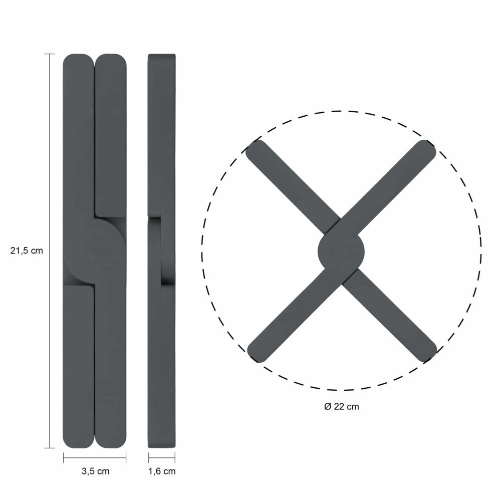 afmetingen pannenonderzetter