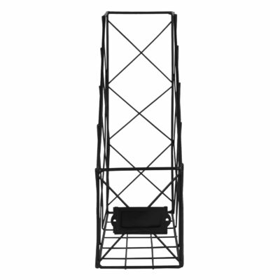 Draadstalen rek voor boeken