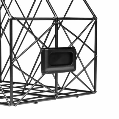 Stalen opberg bak voor tijdschriften of boeken