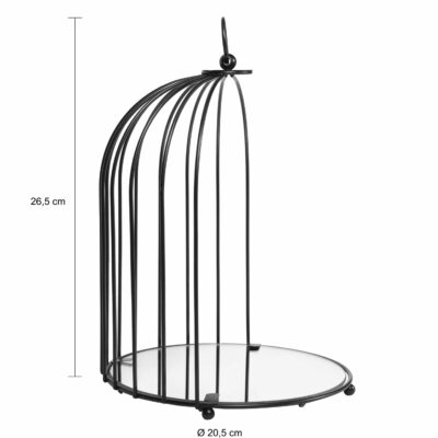 Afmetingen half open kooi