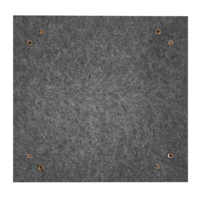 sleutelbakje van vilt met drukknoppen