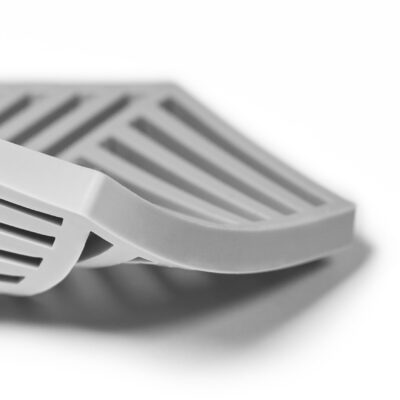 Grijs siliconen onderzetter