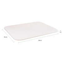 Grote pizzasteen voor oven of BBQ