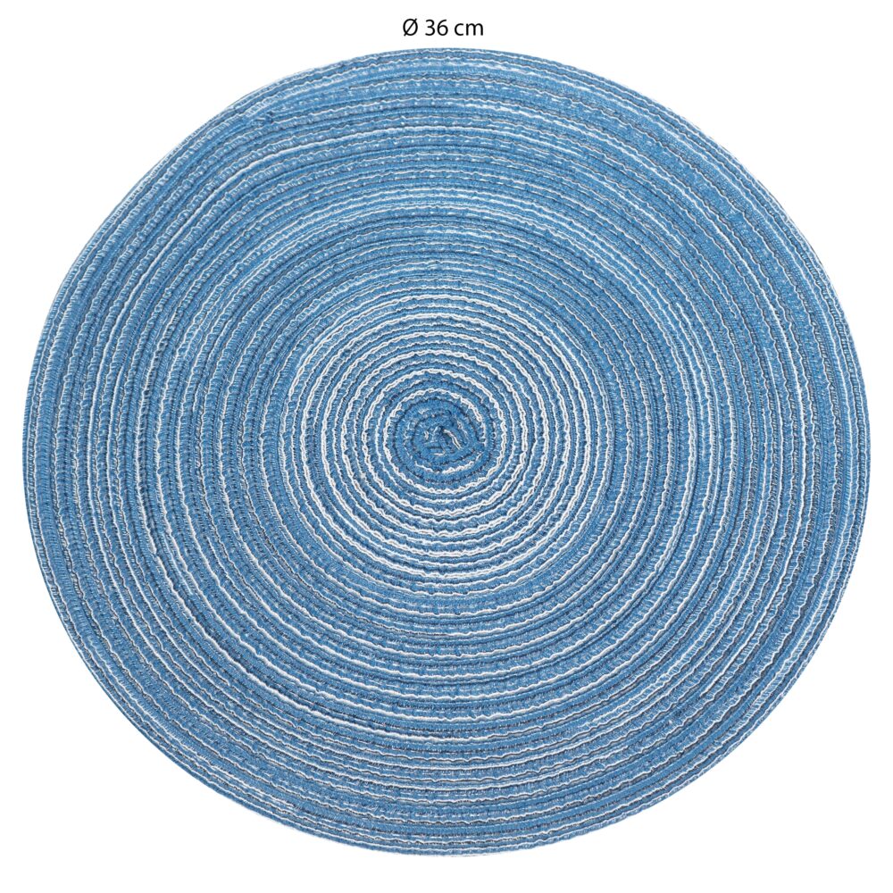 Rond linnen onderlegger van 36 cm