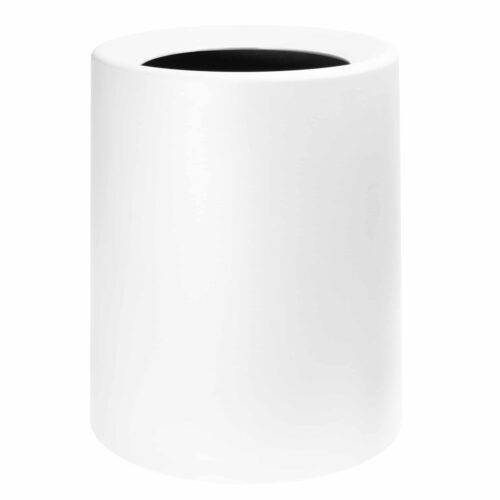Witte prullenbak