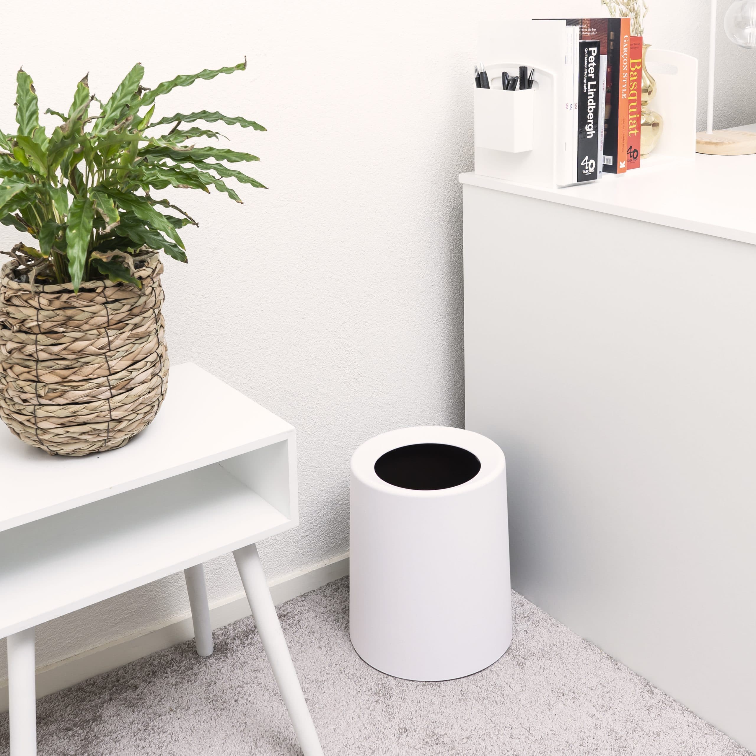 plastic binnen afvalbak 12 L
