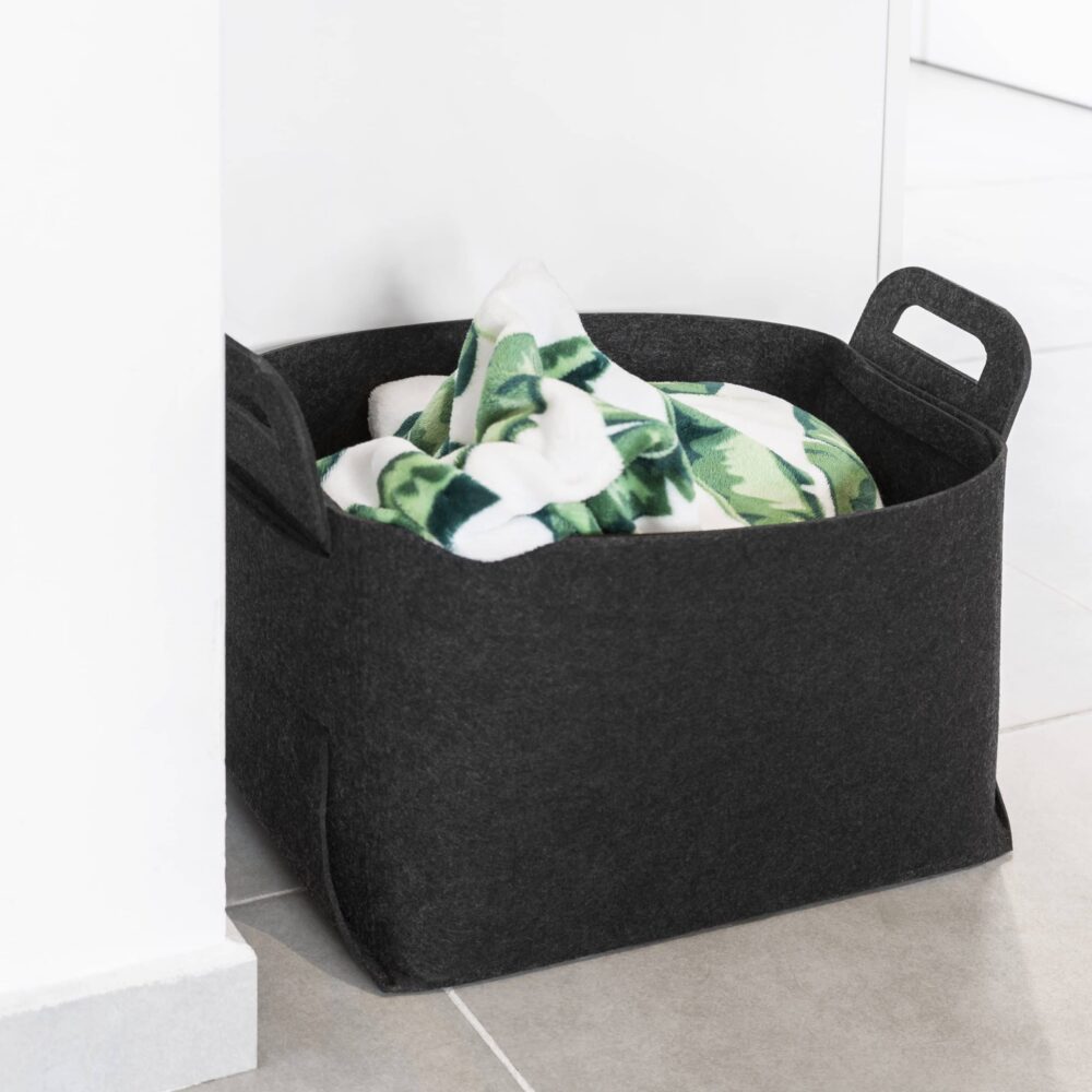 organizer vilt met handvaten