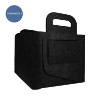 Vilten mand voor het opbergen van spullen