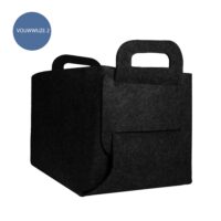 organizer vilt met handvaten