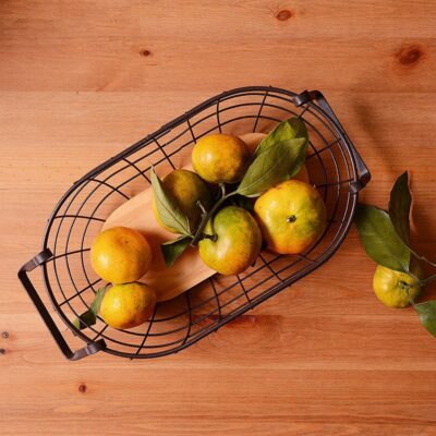 Landelijke fruitmanden