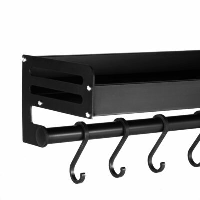 Aluminium kruidenrek met 10 haken