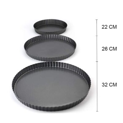 vormen set van 3 met een diameter van 22,26 en 32 cm