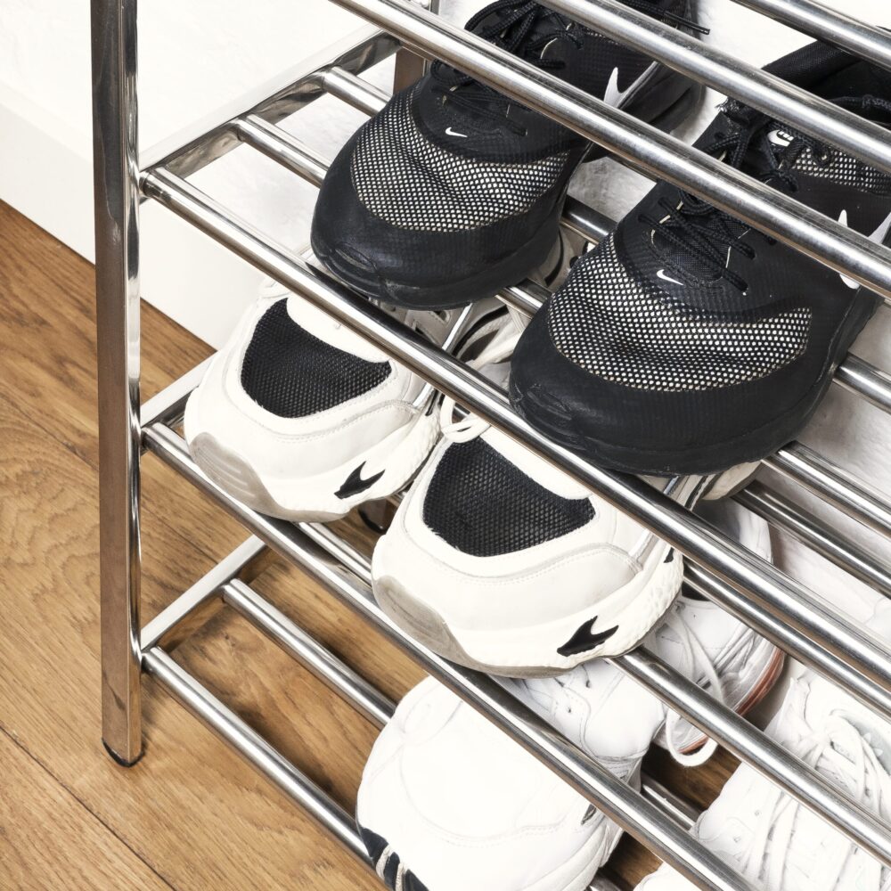 RVS schoenenrek