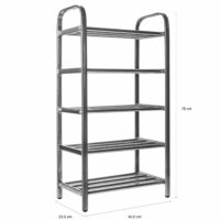 Afmetingen van de schoenen organizer