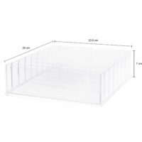 transparante organizer