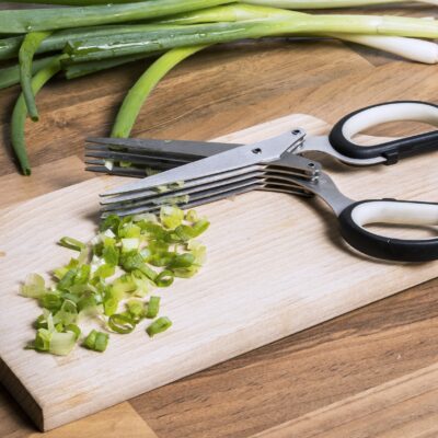 Makkelijk prei knippen