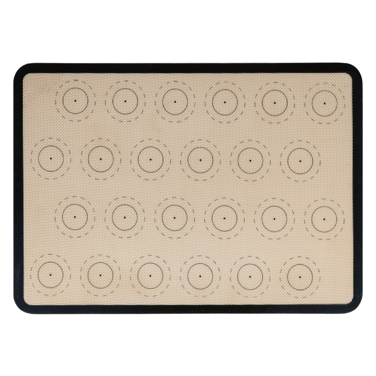 Bakmat met cirkels