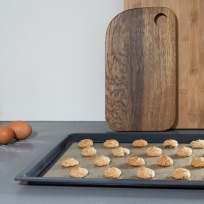 Bakmat met met maat cirkels