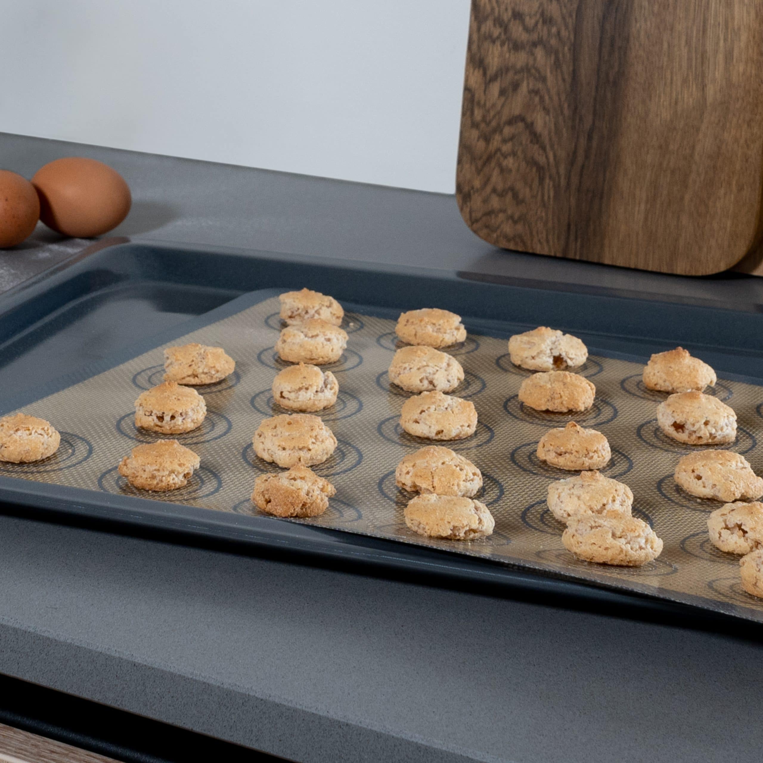 Siliconen bakmat met 30 cirkels