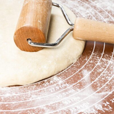 Krumble siliconen bakmat met meeteenheden