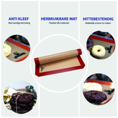 ovenmat die hittebestendig en antikleef is