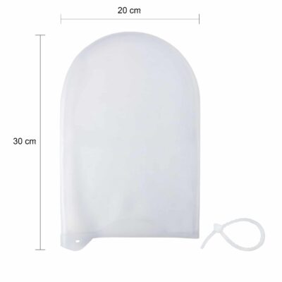 Afmetingen krumble zak voor het kneden van deeg