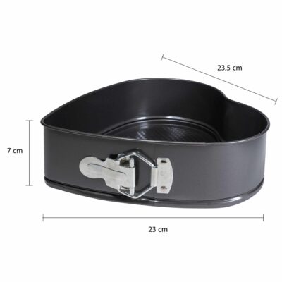 Afmetingen hart springvorm