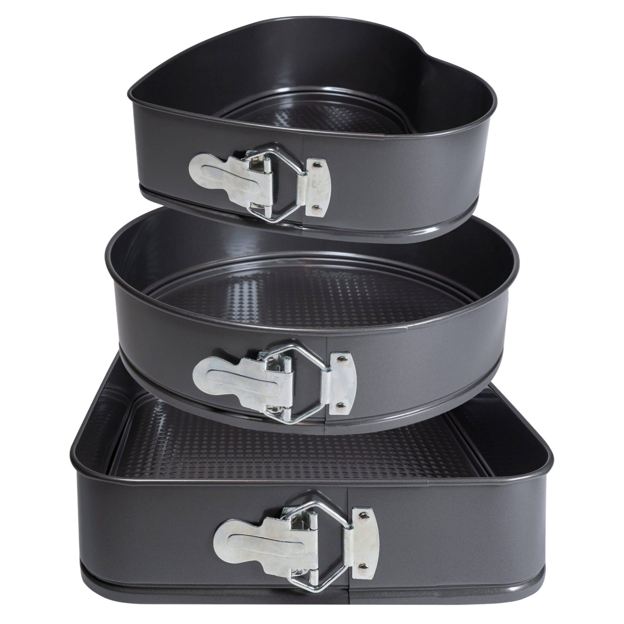 Krumble Springvorm set van 3 - Antraciet