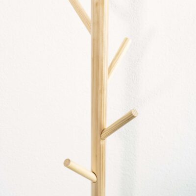 Lichtbruin hout kapstok