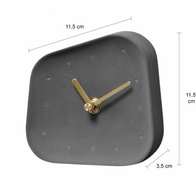 Afmetingen minimalistische klok