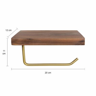 Afmetingen van de wc rol houder