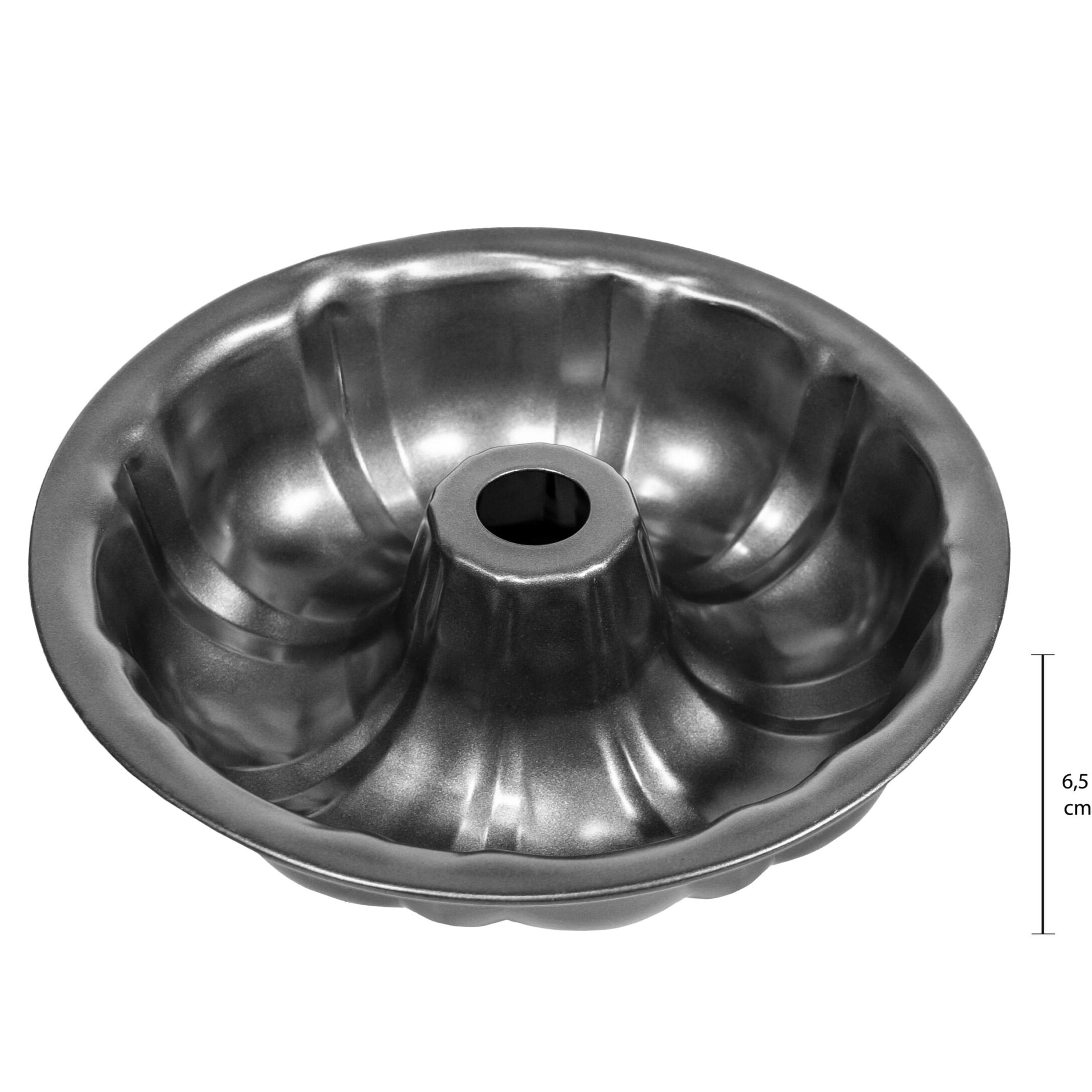 Städter 661035 We Love Baking bakvorm, metaal, zilver, 38 x 26 cm