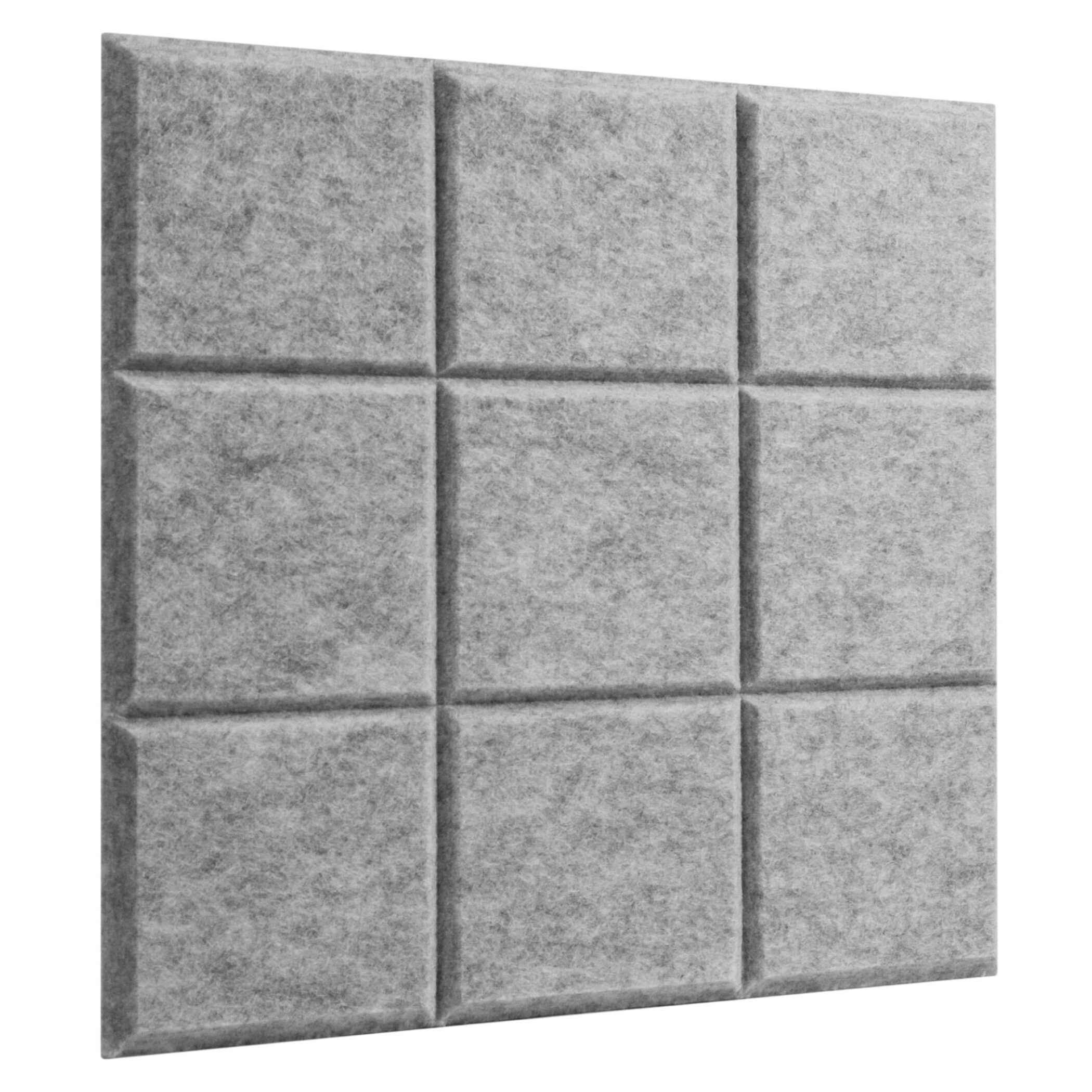 QUVIO Memobord – 30 x 30 x 1 cm – Vilt