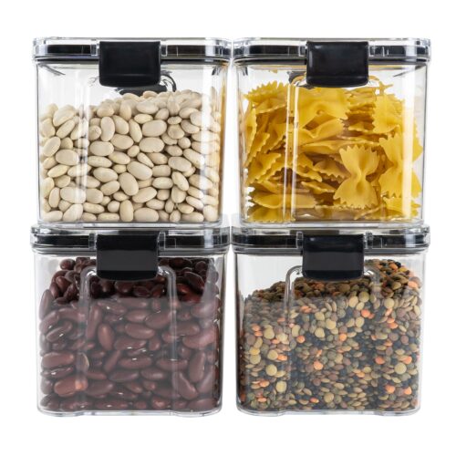 700 ml voorraadpotten set van 4