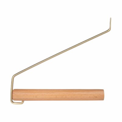 Houten kledinghaak voor aan de muur