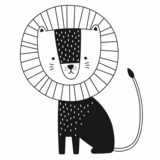 Wandsticker Leeuw