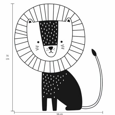 Grote muursticker kinderen