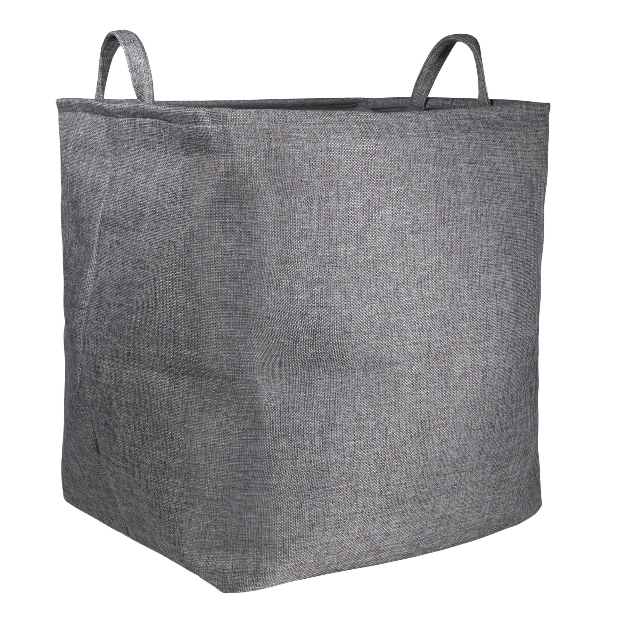 QUVIO Wasmand met handvaten - Katoen - 58 L