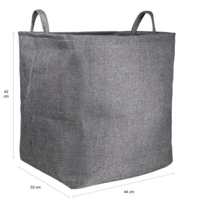 Afmetingen van de grijze was opberger