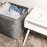 Stijlvolle wasmand