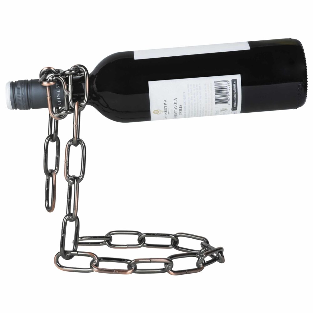 Decoratieve wijnrek voor 1 fles