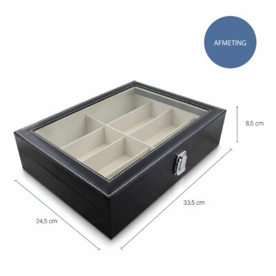 zonnebrillen opbergbox voor 8 brillen