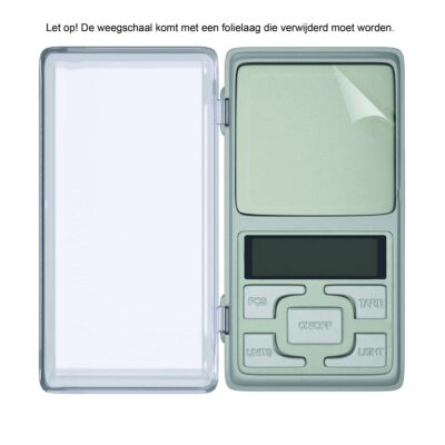 Bescherm folie klein precisieweegschaal 0,01 tot 200 gram