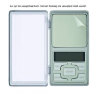 Bescherm folie klein precisieweegschaal 0,01 tot 500 gram