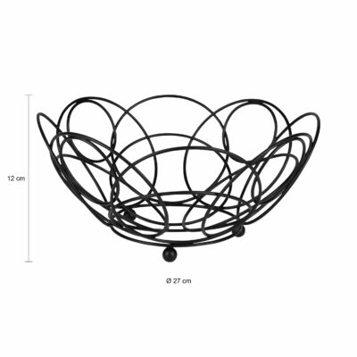 Afmetingen van de fruitmand