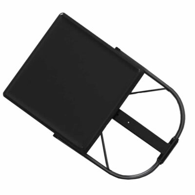 ingeklapte bijzettafel