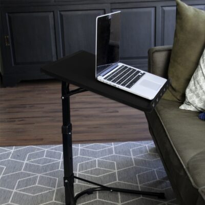 verstelbare laptoptafel grijs