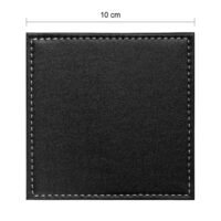 Vierkant onderleggers voor glazen